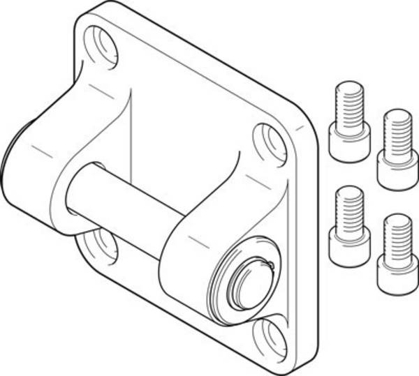 FESTO Flange 157513 SNGB-320    1 stk