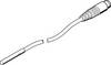 FESTO Tilnærmelseskontakt Induktiv SIEH-3B-PS-S-L 538263 3 mm Flugter med PNP