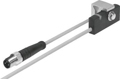 FESTO Tilnærmelseskontakt Induktiv SMT-C1-PS-24V-K-0,3-M8D 571342 M8 Blokindbygning PNP