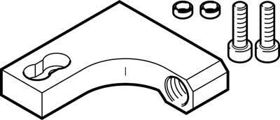 FESTO Støddæmperholder 1812472 DADP-ES-G6-16 1 stk