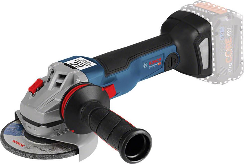 Bosch Professional GWS 18V-10C, B-Ware 06019G310A BW Batteri-vinkelsliber B-vare (beskadiget / manglende indpakning) 125 mm uden batteri 18 V