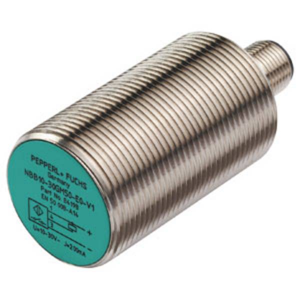 <br> Pepperl+Fuchs<br> Sensor<br> Induktiv<br> NBB15-30GM50-WO-V12<br> 801694<br> <br> næsten plant<br> Totrådet<br> <br> <br>