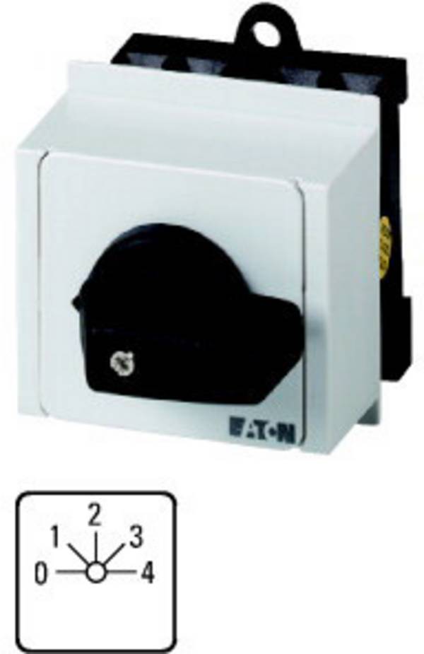 Eaton T0-2-8242/IVS Trinafbryder 20 690 V 1 x 45 ° Sort 1 stk