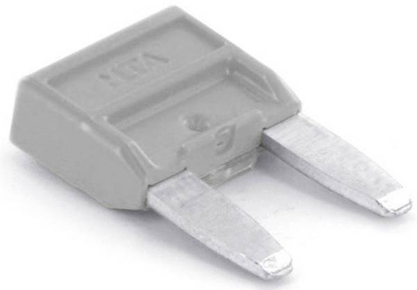 TRU COMPONENTS 8551176 Bil mini fladsikring 2 A Grå 1 stk