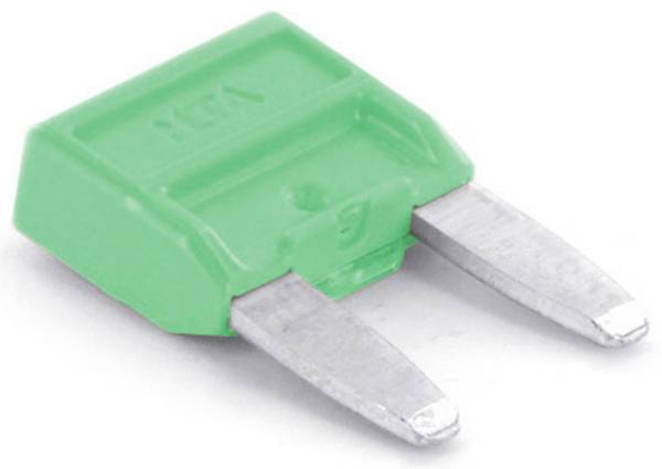 TRU COMPONENTS 8551252 Bil mini fladsikring 30 A Lysegrøn 1 stk