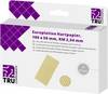TRU COMPONENTS Europrintplade uden Cu-belægning Hårdt papir (L x B) 100 mm x 50 mm 35 µm Rastermål 2.54 mm Indhold 4 stk