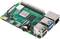En Raspberry Pi enkortcomputer med flere tilslutninger, herunder USB, HDMI og Ethernet, med synlig processor.