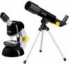 National Geographic Teleskop + Mikroskop Set Linseteleskop Asimutal Akromatisk Udvidelse 18 til 29 x
