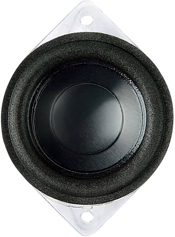 Visaton BF 45 S - 8 Ohm 1.8 tommer 4.5 cm Bredbånd højttaler-chassis 4 W 8 Ω Sort Aluminiums-membran