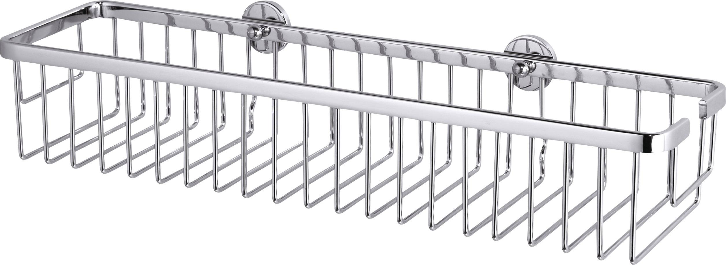Rektangulær metalpose med riller og to fastgørelsespunkter.