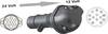 SecoRüt Spændingsreduktion Stikdåse 7-polet type N