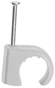 Legrand Legrand 031579 Sømclips  031579 Bundt-Ø-område 14 til 20 mm   Grå 100 stk