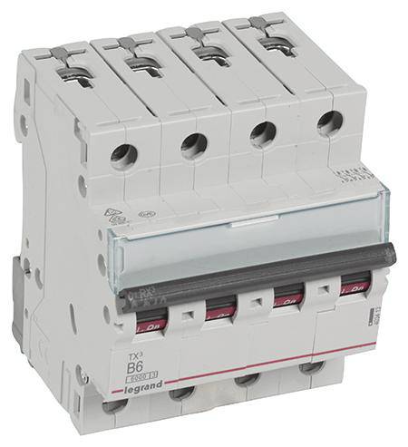 Legrand 403413 Legrand 403413 Ledningssikkerhedsafbryder 6 A 400 V/AC