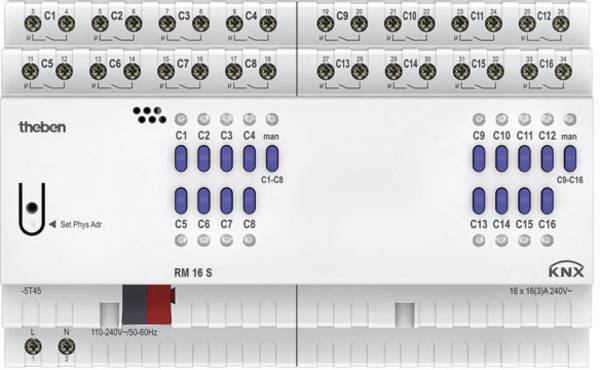 Theben KNX RM 16 S KNX Kontakt