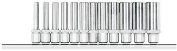Gedore RED R41008012 Topnøgleindsats-sæt Metrisk 1/4" (6,3 mm) 12 dele 3300021