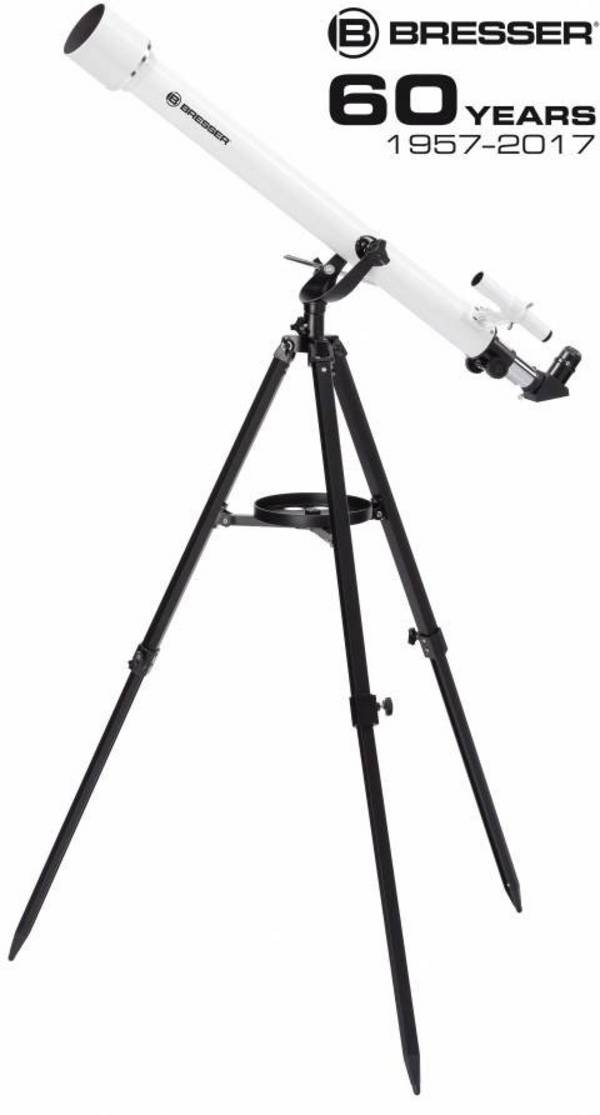 Bresser Optik Classic 60/900 AZ Linseteleskop Asimutal Akromatisk Udvidelse 45 til 338 x