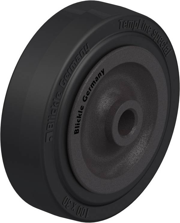 Blickle 548024 VKHT 100/12-45G Plasthjul Hjuldiameter: 100 mm Bæreevne (maks.): 100 kg 1 stk