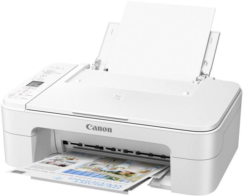 Canon TS3351 Farve inkjet multifunktionsprinter Printer, scanner, kopimaskine WLAN | Conradelektronik.dk