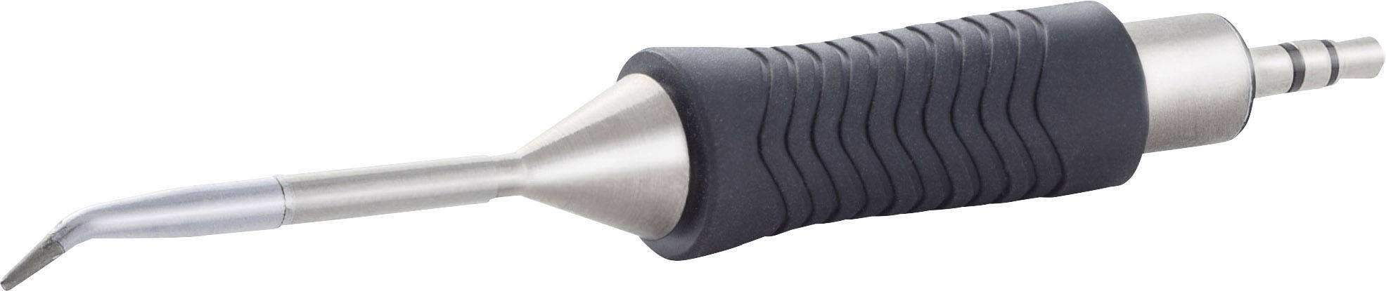 Et tandlægeligt ultralydsinstrument med metalspids og ergonomisk håndtag, der bruges til tandrensninger.