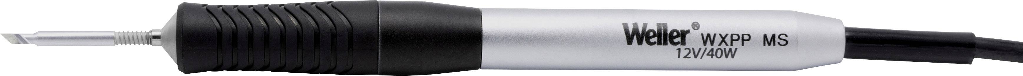 Loddekolben Weller WXP 65, med sort greb og metalkappe, til præcis lodning i tekniske værksteder.