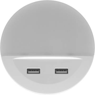 LEDVANCE LUNETTA USB L 4058075266902 LED-natlys Rund LED (RGB) Varmhvid Hvid
