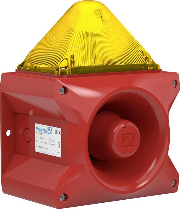 Pfannenberg Optisk-akustik signalgiver  PA X 10-10 24 DC YE Gul  24 V/DC 110 dB