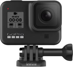 GoPro HERO 8 Black Cam 4K, GPS, Stereo Sound, Stødsikker, Touch-screen, Vandtæt, WLAN | Conradelektronik.dk