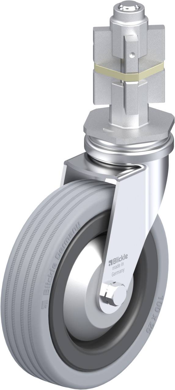 Blickle 731539 LRA-VPA 100K-FA-E05 Hjul Hjuldiameter: 100 mm Bæreevne (maks.): 70 kg 1 stk