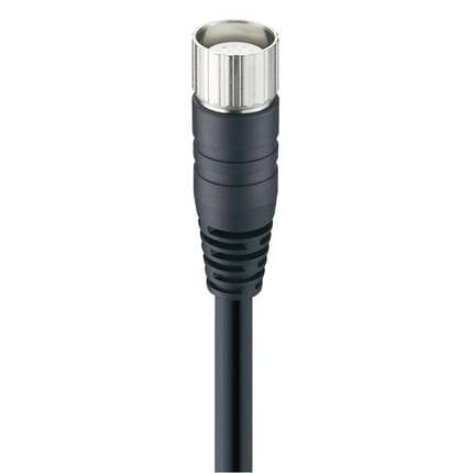 Lumberg Automation 60707 Sensor-, aktuator-stik, M23 Kobling, lige 10.00 m Pol-tal (RJ): 19 1 stk