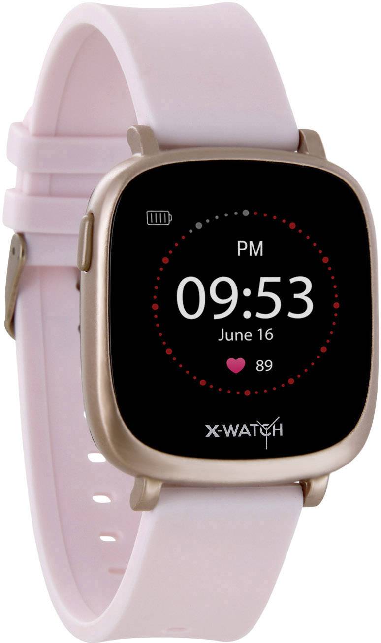xlyne siona xw fit smartwatch rose
