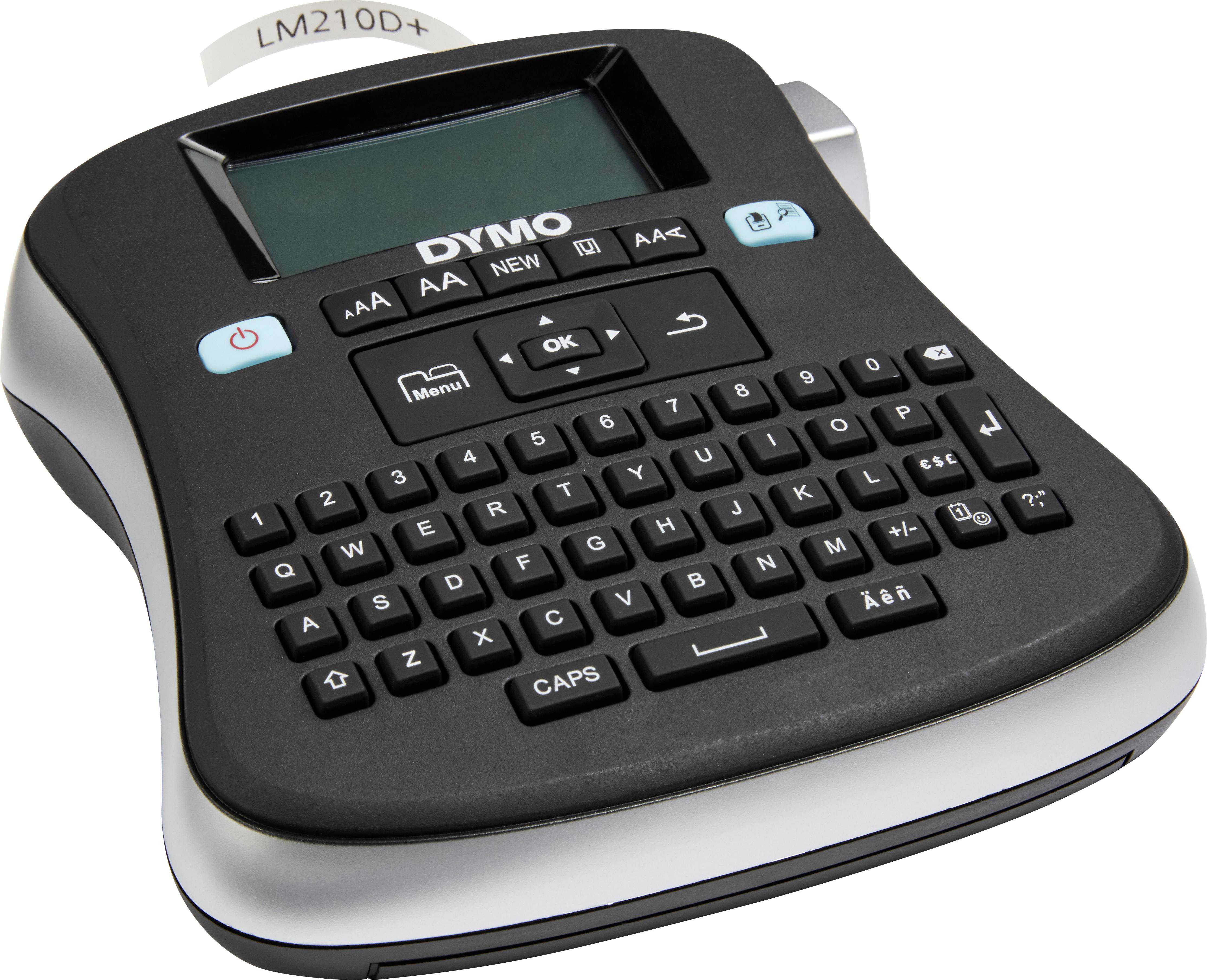 Hvis Fahrenheit efterskrift DYMO LabelManager 210D+ Qwerty Labelprinter Velegnet til skriftbånd: D1 6  mm, 9 mm, 12 mm | Conradelektronik.dk
