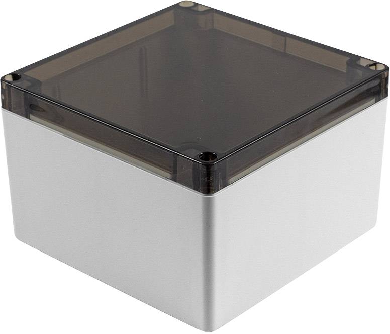 Hammond Electronics 1554 PC SL 1554QA2GYSL Universalkabinet Polykarbonat Grå 1 stk