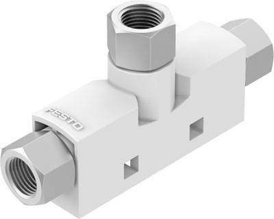 FESTO Vakuumsugedyse VN-10-H-T3-PI4-VI4-RI4 193500 G 1/8 Nominel dimension 0.95 mm Kabinetmateriale POM Forseglingsmateriale NBR