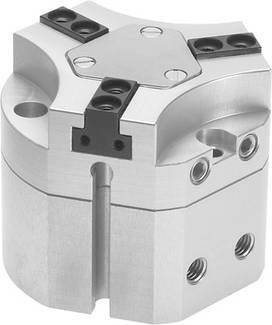 FESTO 540859 HGDT-25-A Trepunktsgriber Kabinetmateriale: Aluminium smedejern 1 stk