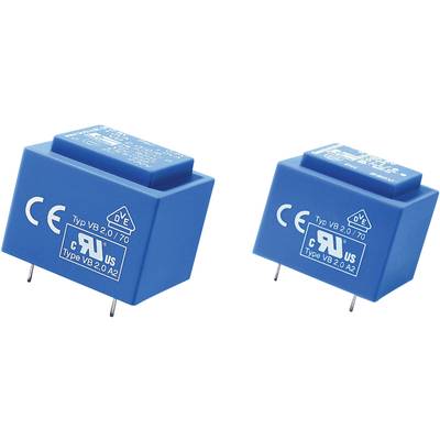 Block VB 0,5/2/9 Printtransformator 1 x 230 V/AC 2 x 9 V/AC 0.50 VA