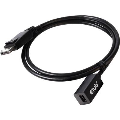 club3D DisplayPort / Mini-display-port Adapterkabel DisplayPort-stik, Mini DisplayPort-fatning 1.00 m Sort CAC-1120 Disp