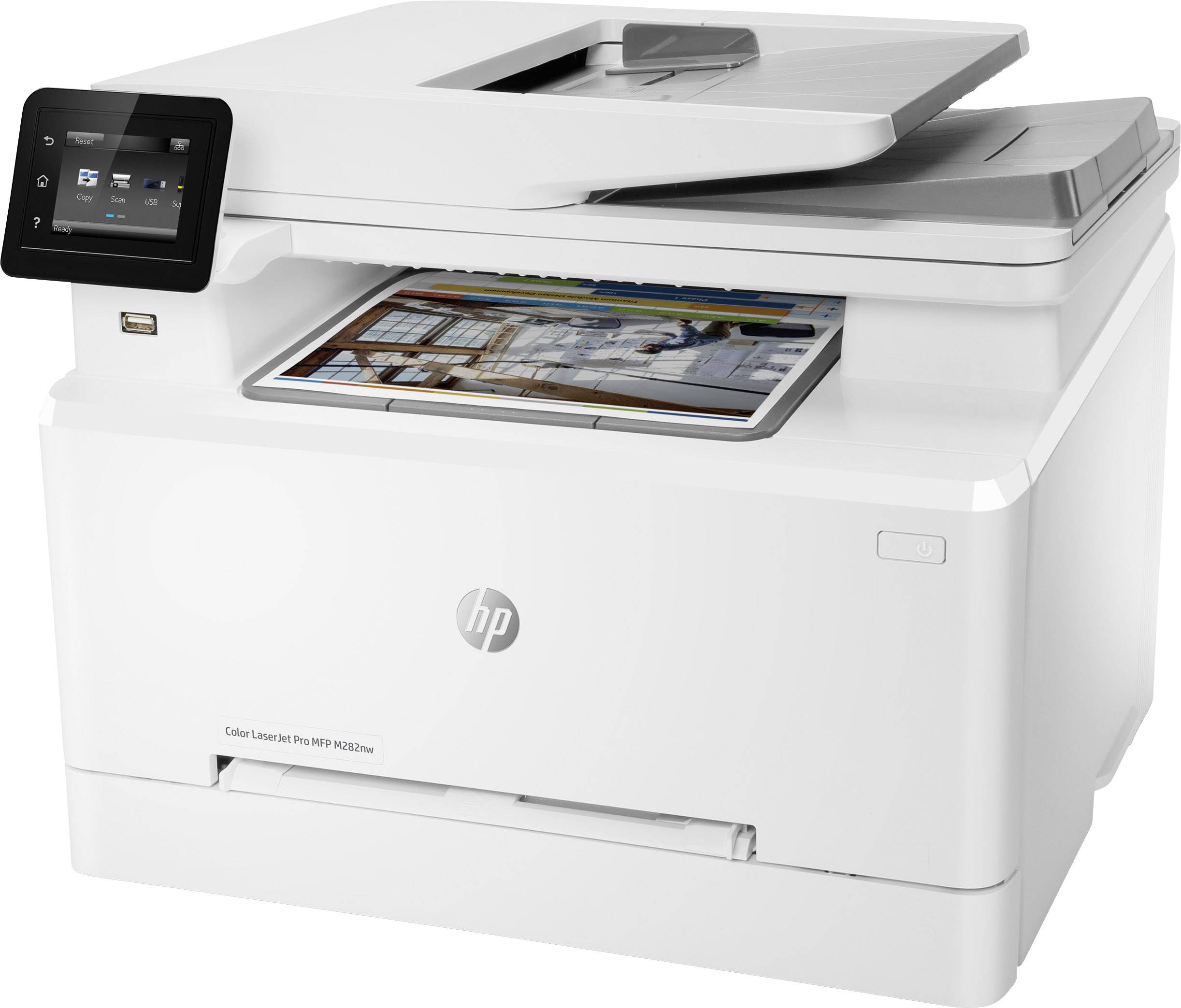 HP Color LaserJet Pro MFP Farvelaser-multifunktionsprinter Printer, scanner, kopimaskine ADF, LAN, WLAN, USB |
