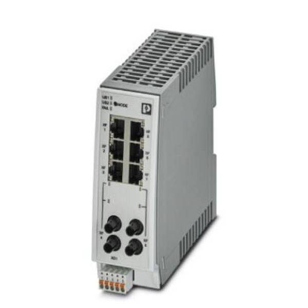 Phoenix Contact 2702332 FL SWITCH 2206-2FX ST Strømforsyning-switch  6 porte 10 / 100 MBit/s