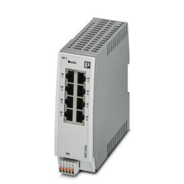 Phoenix Contact 2702881 FL NAT 2008 Strømforsyning-switch  8 porte 10 / 100 MBit/s