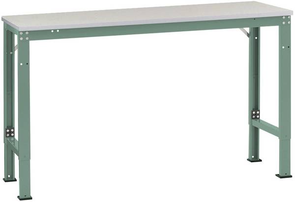 Manuflex AU8084.0001  Arbejdsbord  Grå, Grøn