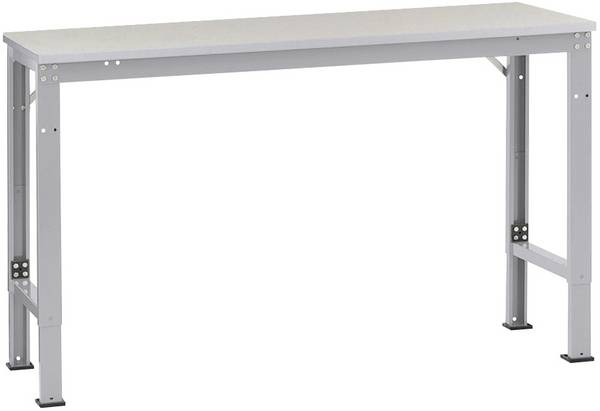 Manuflex AU8071.9006  Arbejdsbord  Alusølv