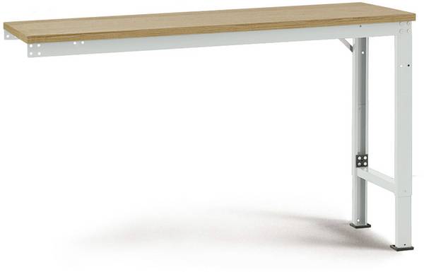 Manuflex AU8075.7035  Arbejdsbord  Gråhvid (RAL 7035)
