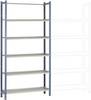 Manuflex RA2211.5007 Stålreol grundmodul (B x H x T) 930 x 2600 x 300 mm Stålbund
