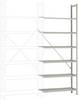 Manuflex RA2224.7035 Stålreol tilbygningsmodul (B x H x T) 960 x 2250 x 600 mm Stålbund