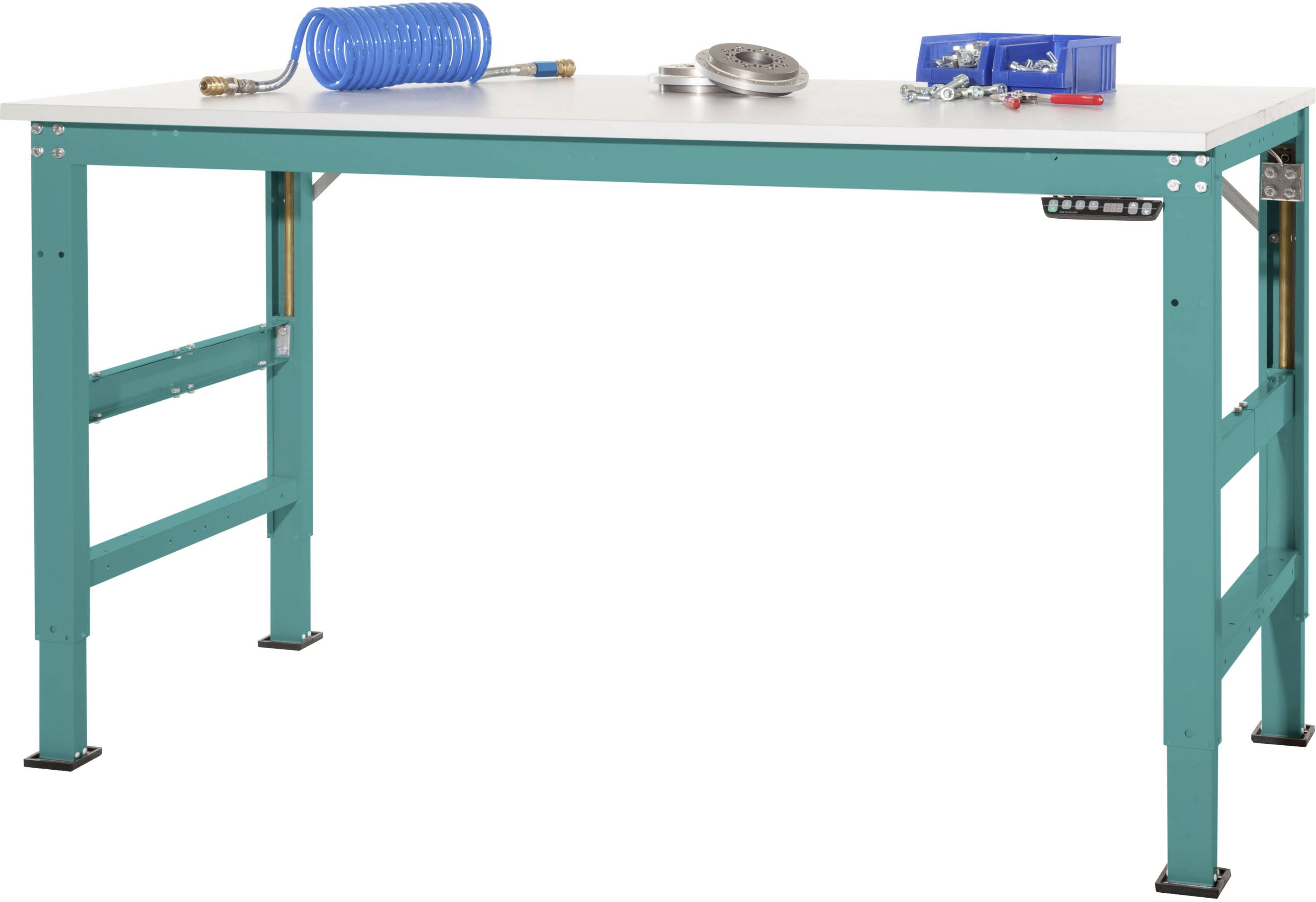 Manuflex AU9651.5021 Arbejdsbord Vandblå