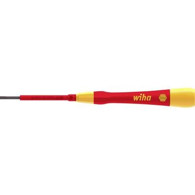 Wiha Elektriker, VDE, Elektronik og finmekanik Kærv-skruetrækker Klinge-bredde: 2.50 mm Klinge-længde: 65 mm