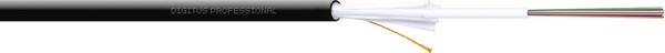 Digitus DK-39081-U Lyslederkabel A/I-DQ (ZN) BH 9/125 µ Singlemode OS2  Sort Metervare