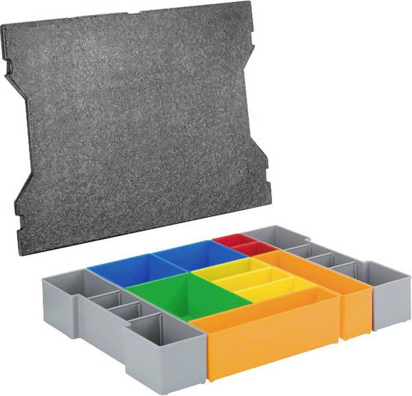 Bosch Professional 1600A016N9 L-BOXX Indsats-skål 12 dele (L x B x H) 409 x 319 x 63 mm