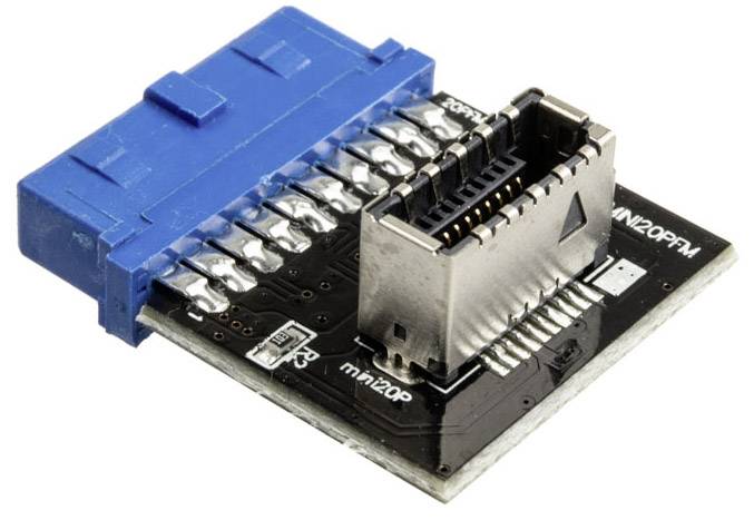 Raijintek USB 3.0 Adapter [1x USB 3.2 Gen 1 (Mainboard) - 1x USB 3.2 Gen 1 stik A (USB 3.0)] RAIJINTEK-1