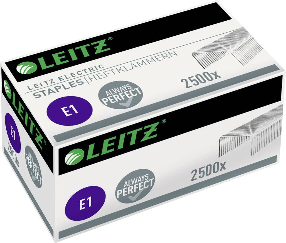 Emballage til Leitz-hæfteklammer, model E1, til elektriske hæftemaskiner, 2500 stk.